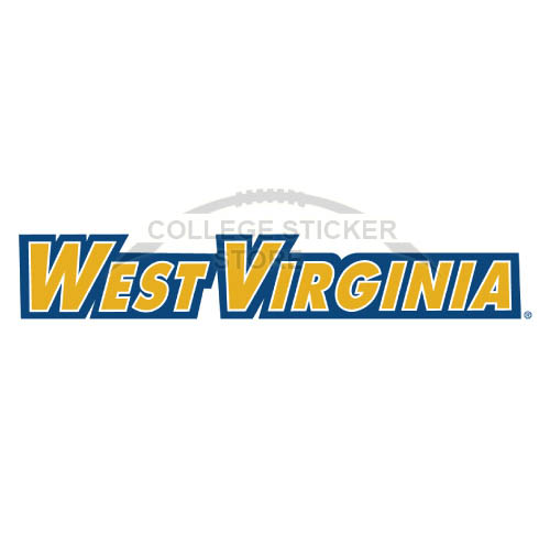 Diy West Virginia Mountaineers Iron-on Transfers (Wall Stickers)NO.6927